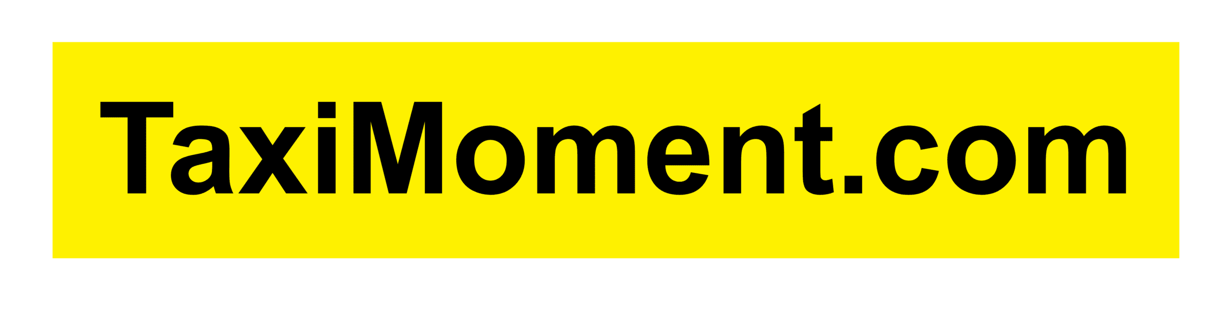 Logo keltainen TaxiMoment
