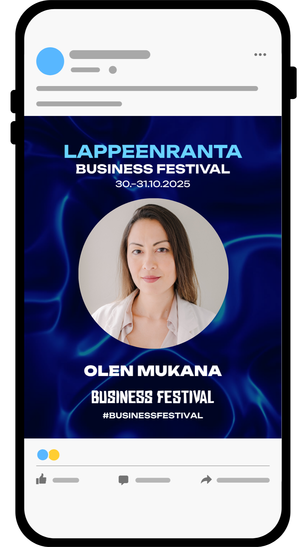 Olen mukana esimerkki